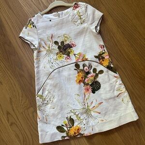 Floral girls Short Sleeve Dress